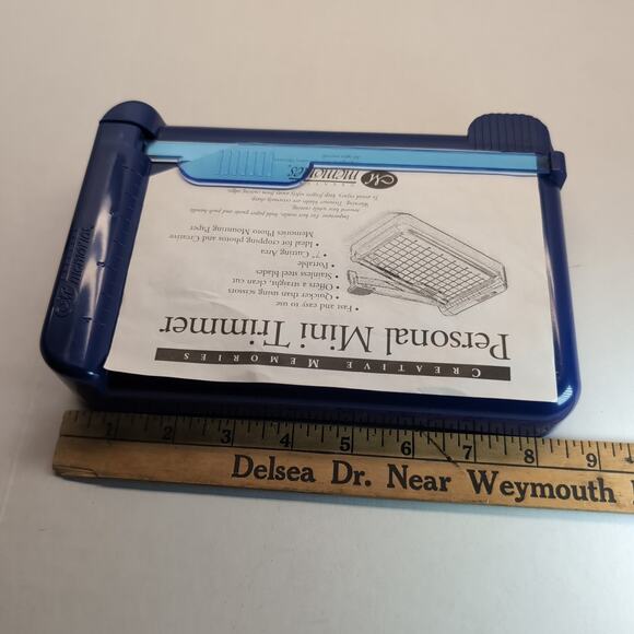 Creative Memories Personal Paper Trimmer Cutter Photo Cropper 7" Guillotine NOS - Picture 10 of 10